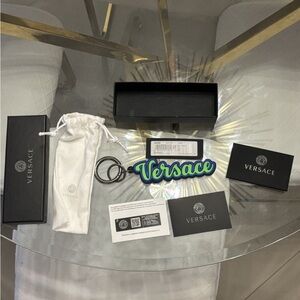 Versace Varsity Keychain Charm